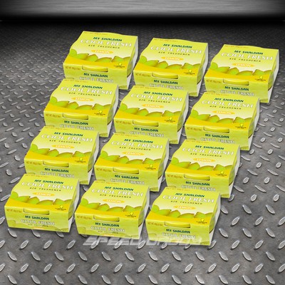 X12 MY SHALDAN ОСВЕЖИТЕЛЬ ВОЗДУХА ДЛЯ АВТОМОБИЛЯ/ДОМА С АРОМАТОМ СВЕЖЕГО ЛИМОНА ОСВЕЖАЕТ БАЛЛОНЧИК С ДЕЗОДОРАНТОМ