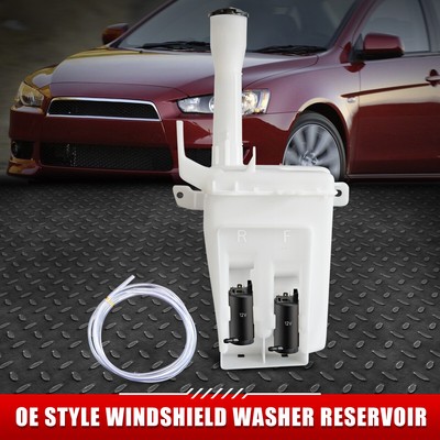 ДЛЯ 04 MITSUBISHI LANCER WAGON БАЧОК ДЛЯ ЖИДКОСТИ ОМЫВАТЕЛЯ ЛОБОВОГО СТЕКЛА с КРЫШКОЙ + НАСОС