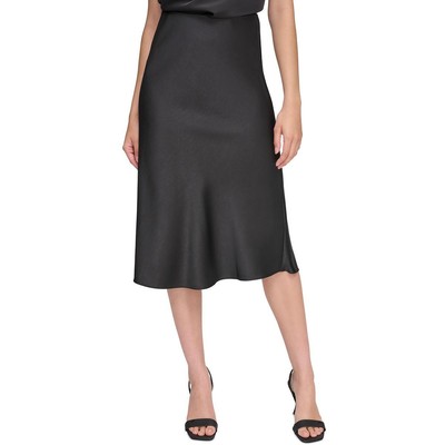 Женская атласная юбка миди Slim Fit Midi от Calvin Klein BHFO 5126