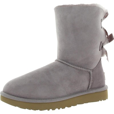 Женские зимние ботинки Ugg Bailey Bow II фиолетового цвета, размер 5, средний (B,M) BHFO 1225