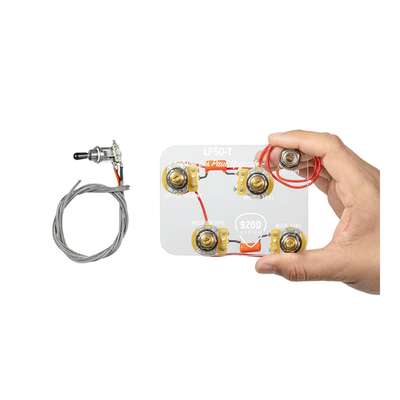 920D Custom LP50-T Gibson Les Paul Wiring Harness with 3-Way Switch