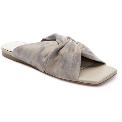 

Sanctuary Womens Flamingo Tan Slide Sandals Shoes 8.5 Medium (B,M) BHFO 6809, Fatigue multi