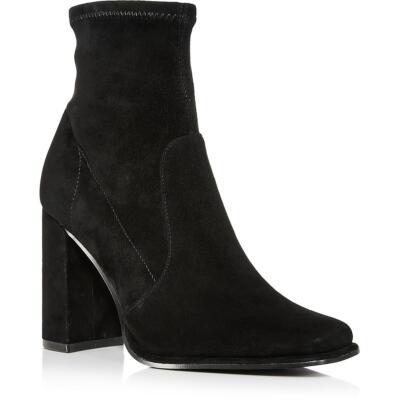 Повседневные пинетки Aqua Womens LANA из замши на блочном каблуке BHFO 4279