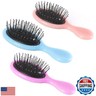Toddler Detangler Hair Brush Travel Detangling Brushes 3Pcs Women Valentines Day Best Gift Small For Baby Kids Pocket hairbrush Pro, for Curly Wet Dry Tangle