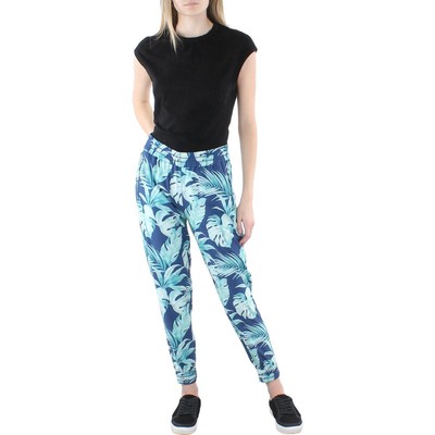 

Женские синие брюки для бега и фитнеса Tommy Bahama Athletic  BHFO 1786, Island navy