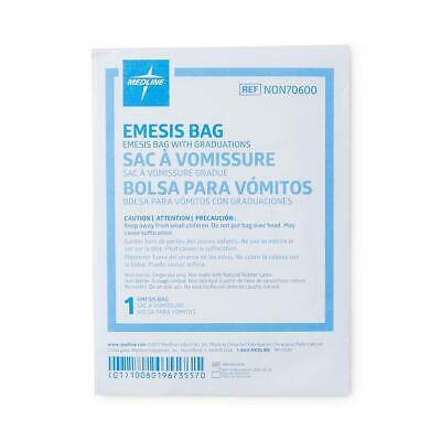 *1-Pack* Medline Emesis Bag With Graduations NON70600