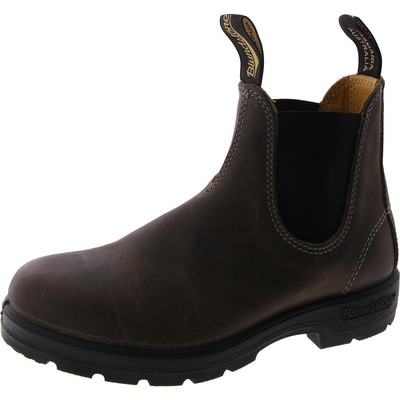 Повседневные серые ботильоны Blundstone Boys с эластичной подкладкой по бокам, обувь BHFO 3410