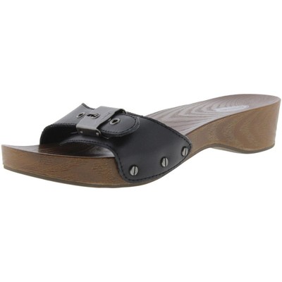 Женские классические черные босоножки-горки Dr. Scholls Shoes 10 Medium (B,M) BHFO 5875