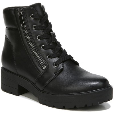 Женские ботинки SOUL Naturalizer Nailah Black Combat на шнуровке 11 Medium (B,M) 1626