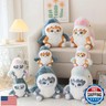 Shark Cat Plush Toy, Cute Fried Shrimp Shark Stuffed Animals Doll, Kawaii Shark Cat Plush Pillow Toy Birthday for Kids Boys Girls (8inch, Tie Dye)