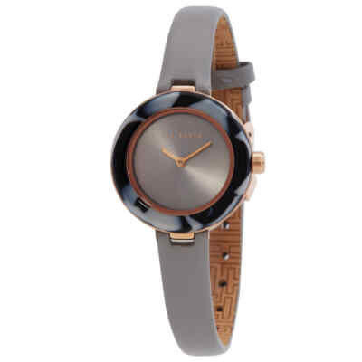 Женские часы Ted Baker Lenara с серым кварцевым циферблатом BKPLEF110
