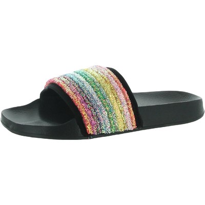 

Сандалии-шлепанцы Kurt Geiger London для девочек Mini Meena 1 Medium (B,M) Little Kid 5313, Rainbow
