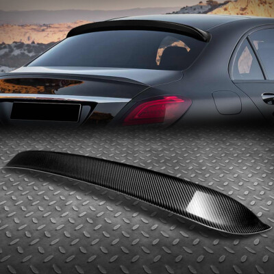 ДЛЯ 15-21 MERCEDES C-CLASS SEDAN НАСТОЯЩИЙ КАРБОНОВЫЙ СПОЙЛЕР НА КРЫШЕ ЗАДНЕГО СТЕКЛА