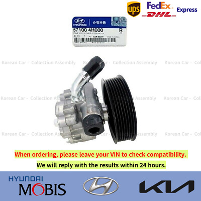 571004H000 Genuine Power Steering Pump for Hyundai H1 Starex 07-17