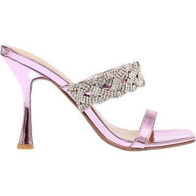 

Женские туфли на каблуке-рюмочке Betsey Johnson Lina с металлическим квадратным носком BHFO 8273, Lina