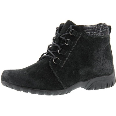 Женские ботильоны Delaney из черной замши Propet шириной 8,5 (C, D, W) BHFO 1462