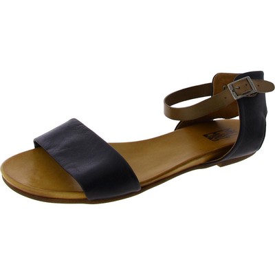 Miz Mooz Женские летние босоножки Alanis черного цвета на плоской подошве, размер 10, средний (B, M), BHFO 8039