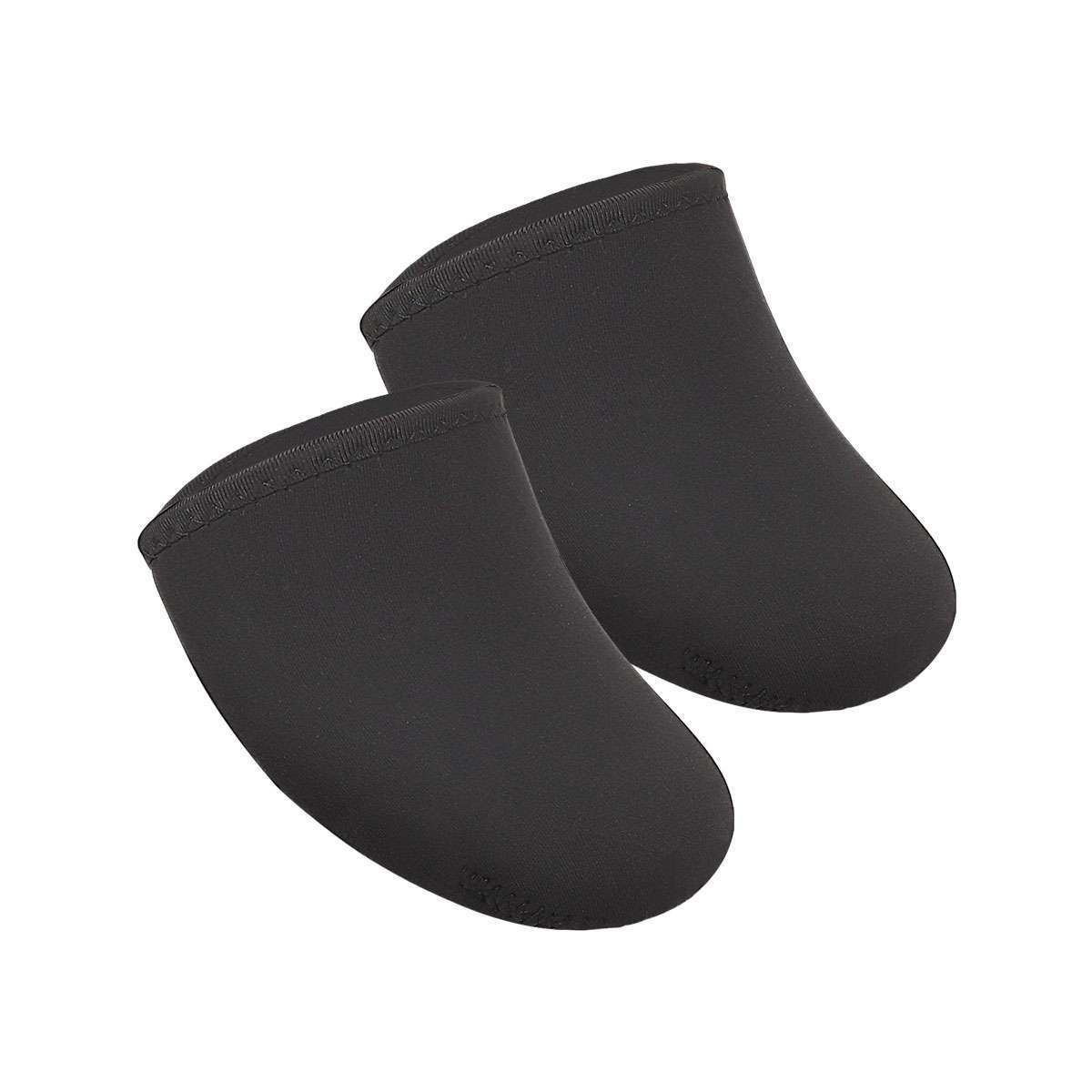 2 Pairs 3mm Neoprene Toe Warmers Black Feet Warmer Toe Covers Thermal Foot