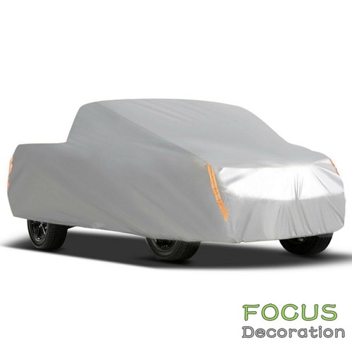 Universal Pickup Truck Cover Breathable All Weather Protection Rain Resistant