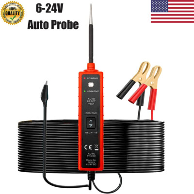 US Automotive Digital Power Probe Circuit Electrical Tester Test Device System