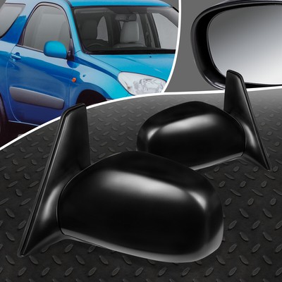 ДЛЯ 96-00 TOYOTA RAV4 ПАРА OE STYLE С РУЧНОЙ РЕГУЛИРОВКОЙ БОКОВОГО ЗЕРКАЛА ЗАДНЕГО ВИДА НА ДВЕРИ