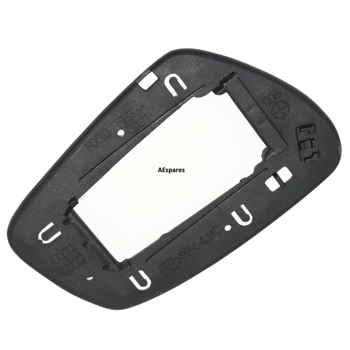LH & RH ORVM Convex Wing Door Glass Mirror With Base Plate For Ford Fiesta 