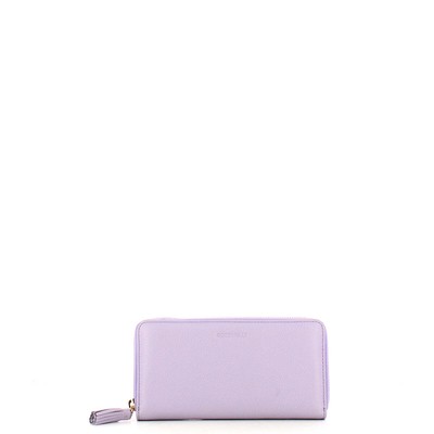 NEW Coccinelle - Portafoglio Zip Around con nappina Lavender - MU0110401 - LAVEN