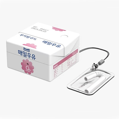 Samsung Galaxy Buds 2 Pro/2/Live/Pro MAEIL MILK  Cover Case & Keyring / Korea