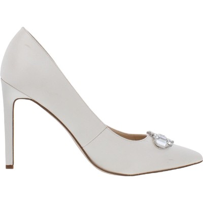 

Женские туфли на каблуке Nine West TruLove2 цвета слоновой кости 7,5 средний (B,M) BHFO 9142, Ivory satin