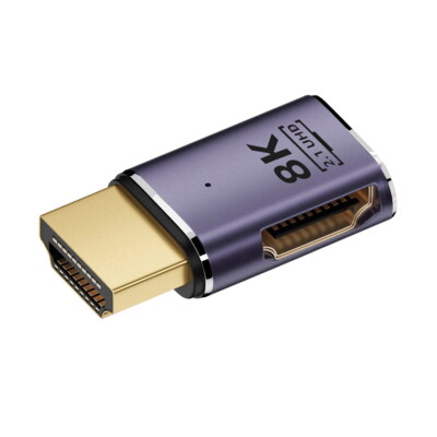 CY HDMI 2.1 Male Female UHD Extension Converter Adapter Support 8K 60hz HDTV