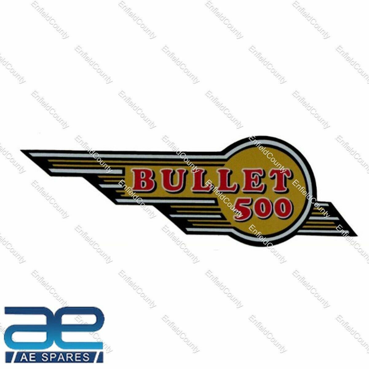 Toolbox Sticker Set Size 110mm x 41mm for Royal Enfield Bullet 500cc  