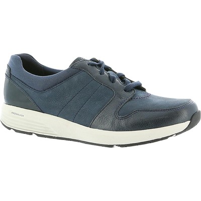 

Замшевые кроссовки для бега Rockport Womens Derby Trainer Athletic BHFO 8762, Navy/black, Derby Trainer