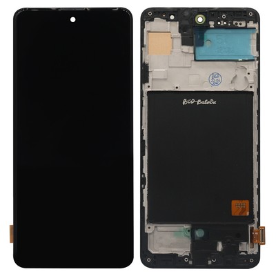 For Samsung A51 A515 SM-A515F SM-A515U LCD Display Touch Screen Digitizer Frame