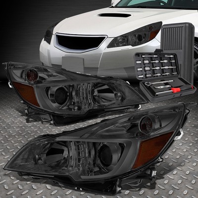 ДЛЯ SUBARU OUTBACK 10-14 С ДЫМЧАТЫМ КОРПУСОМ, ЯНТАРНАЯ БОКОВАЯ ФАРА ПРОЕКТОРА + НАБОР ИНСТРУМЕНТОВ