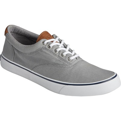Повседневные кроссовки Sperry Mens Striper II CVO SW серого цвета 7 Medium (D) BHFO 7997