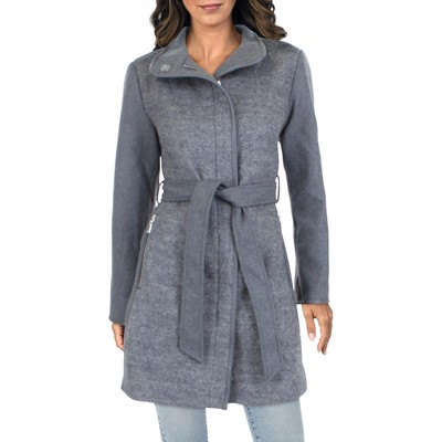 

Vince Camuto Womens Wool Midi Dressy Wool Coat Верхняя одежда BHFO 5764, V29777A