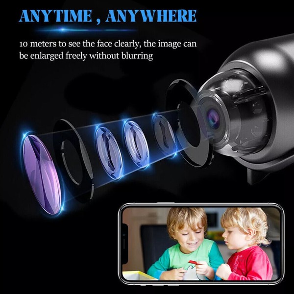 1080P Mini Spy Camera WiFi HD Hidden IP Night Vision Camcorder Home Security Cam - Image 291
