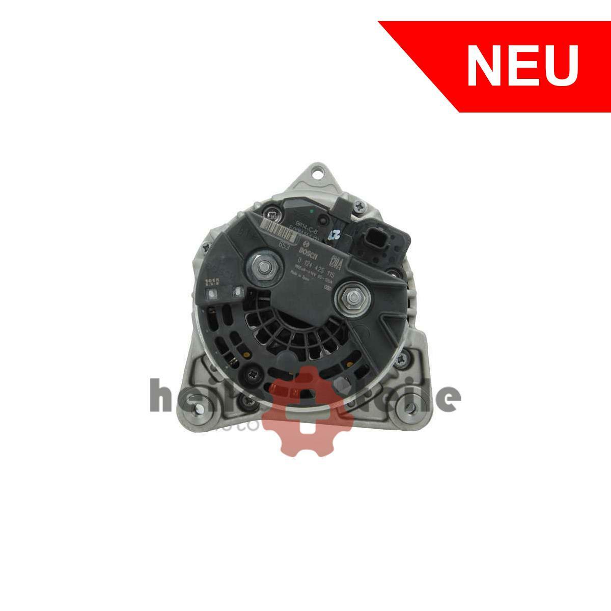 Lichtmaschine BOSCH NEU 120A Renault Clio Modus Twingo Grand Scenic 0124425115