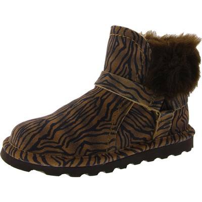 Женские ботильоны Bearpaw Konnie из коричневой замши, размер 6, средний (B,M), BHFO 2971