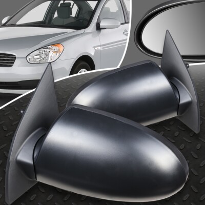 ДЛЯ 06-09 HYUNDAI ACCENT PAIR OE STYLE РУЧНАЯ РЕГУЛИРОВКА БОКОВОГО ЗЕРКАЛА ЗАДНЕГО ВИДА