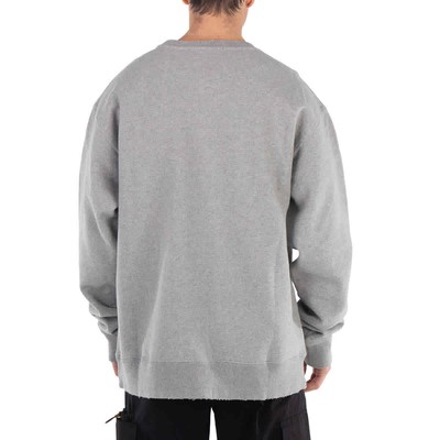 Pre-owned Ambush Grey Academy Crewneck Sweatshirt In Gray