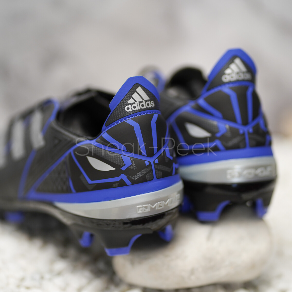 Adidas Game Mode FG Men's Soccer Shoe Black Panther Soccer Cleats #847