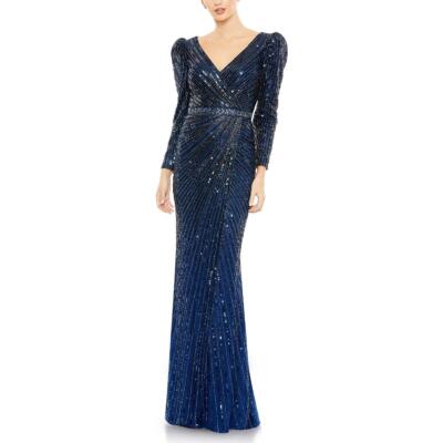 Женское вечернее платье Mac Duggal с украшением для особых случаев, BHFO 7495