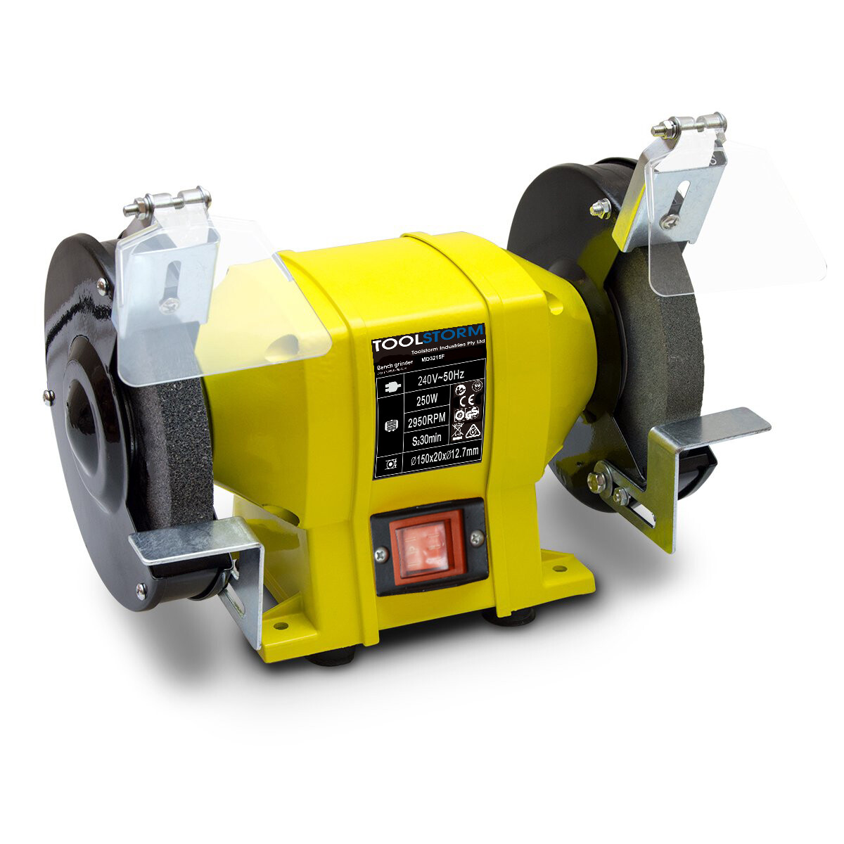 150mm Induction Bench Grinder Bench Polisher With 6" Metal Polishing