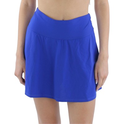 Женское синее облегающее нейлоновое плавательное дно LL Bean Womens Blue отделяет 14 BHFO 7949