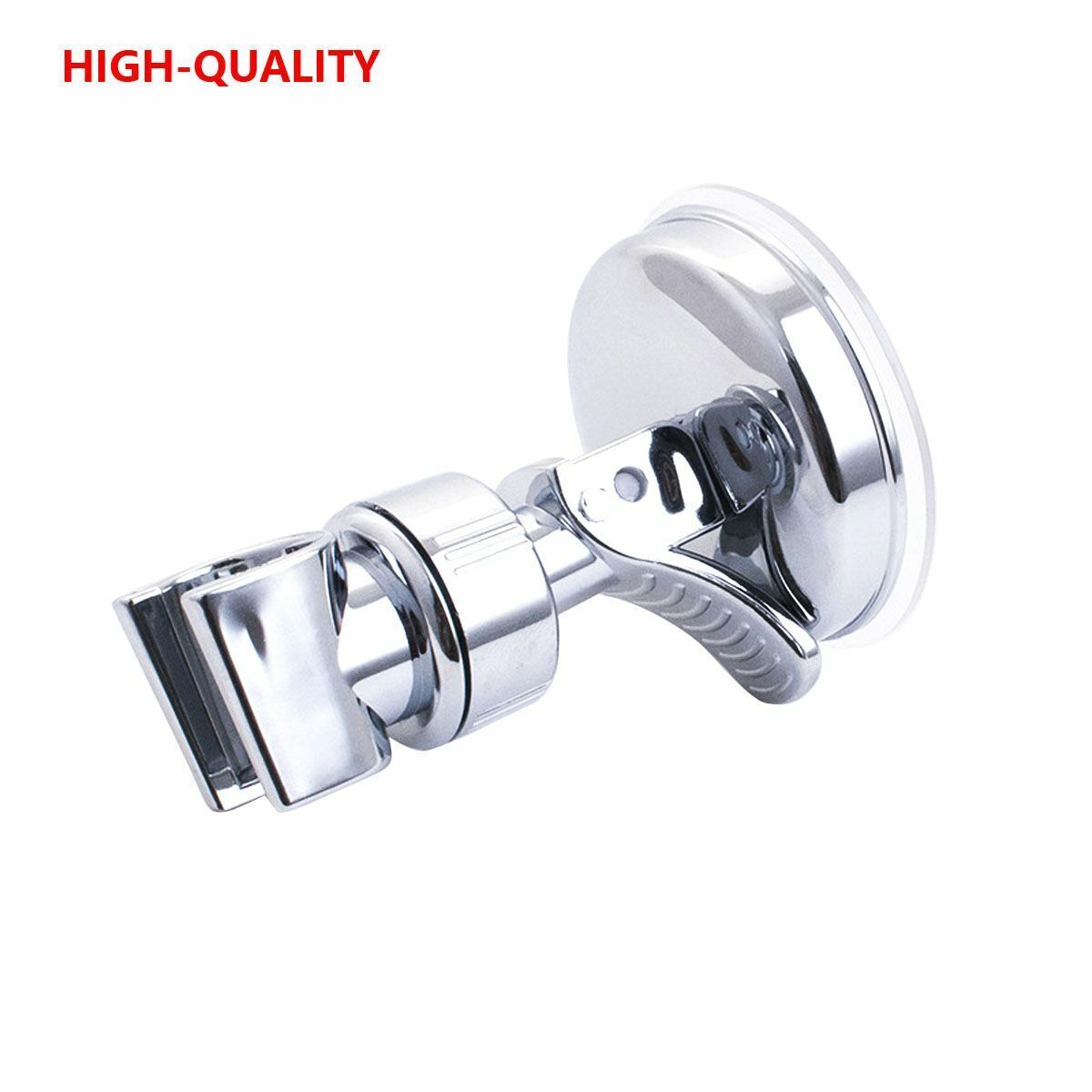 Adjustable Shower Head Holder Rack Bathroom Suction Cup Wall-Mounted Punch-free