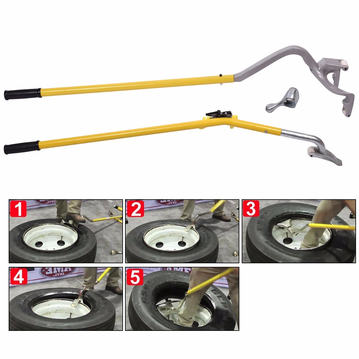 Tire Changer Tire Mount Demount Tool Tubeless Truck Extra Bead Keeper