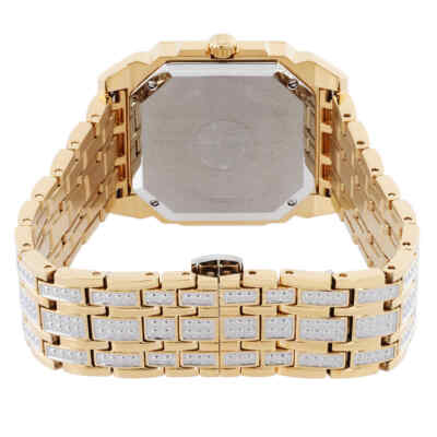 Pre-owned Bulova Octava Quartz Crystal Silver Dial Men's Watch 98a295