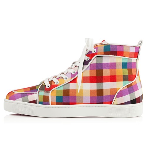 Christian Louboutin high-top sneakers 40 black leather spike Christian Louboutin high-top sneakers 40 black leather spike