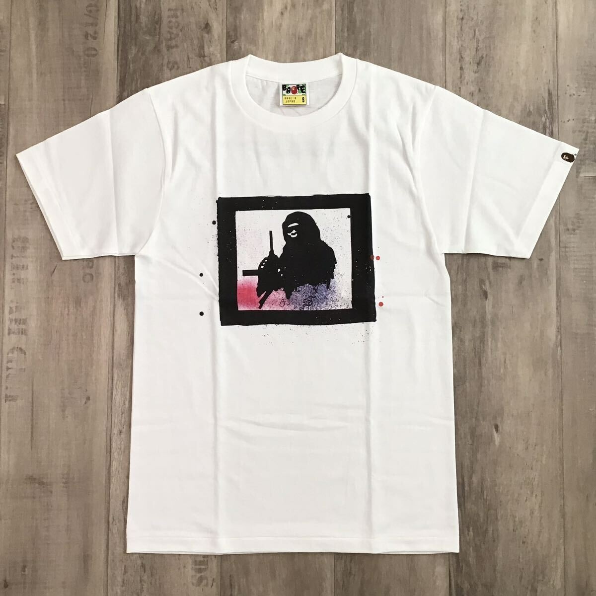 BAPE × Futura Art T-shirt a bathing ape NIGO White Size S | eBay